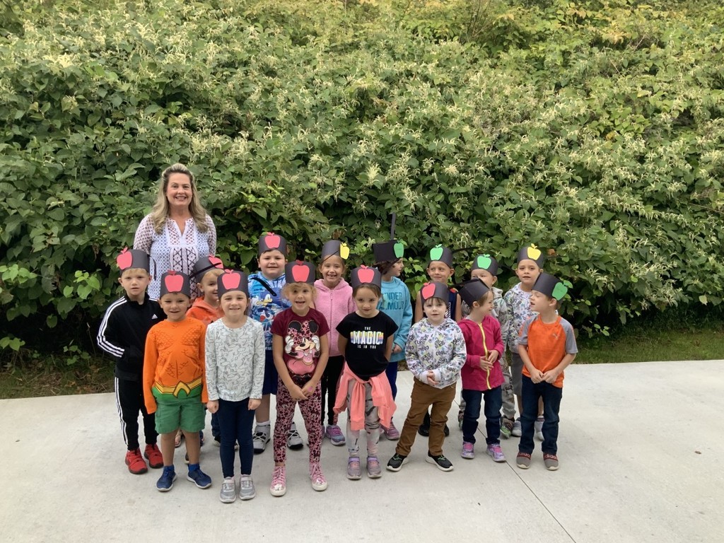 Johnny Appleseed with Mrs. Wable